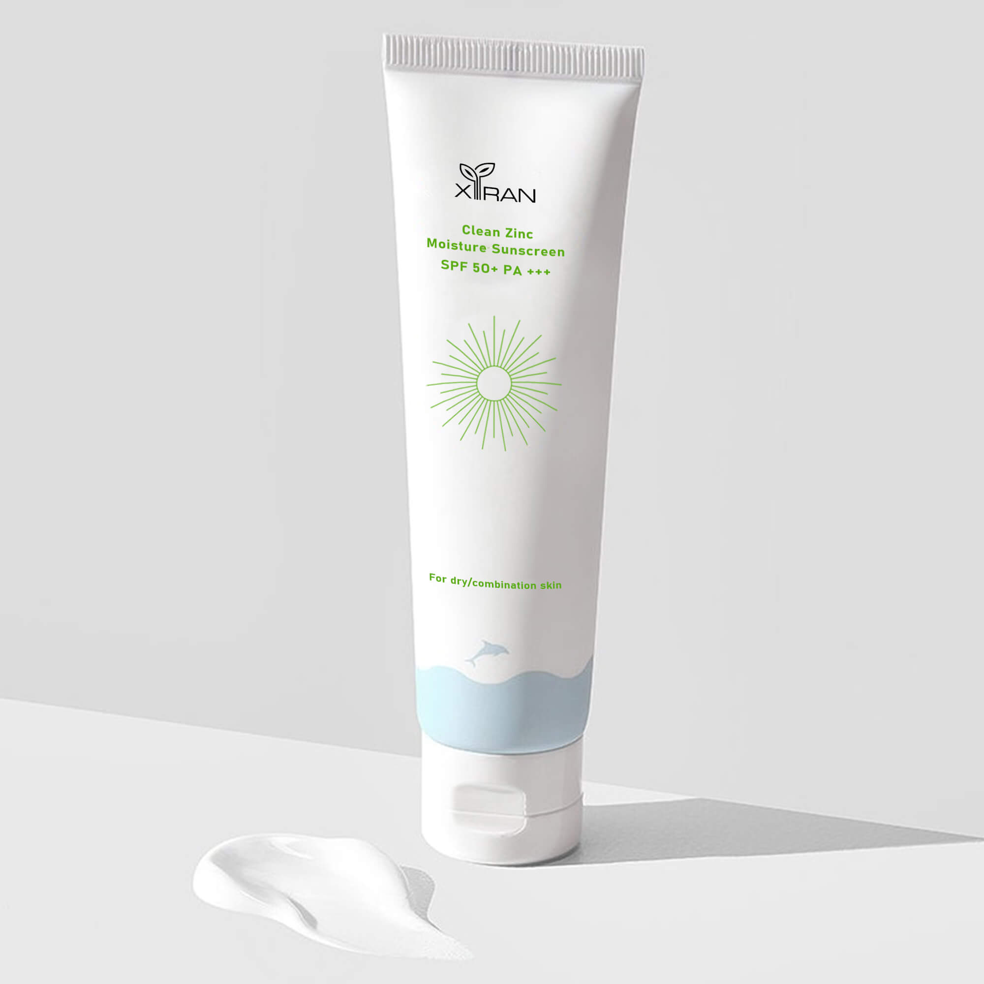 private label organic non nano mineral ultra light mild sunscreen spf 50